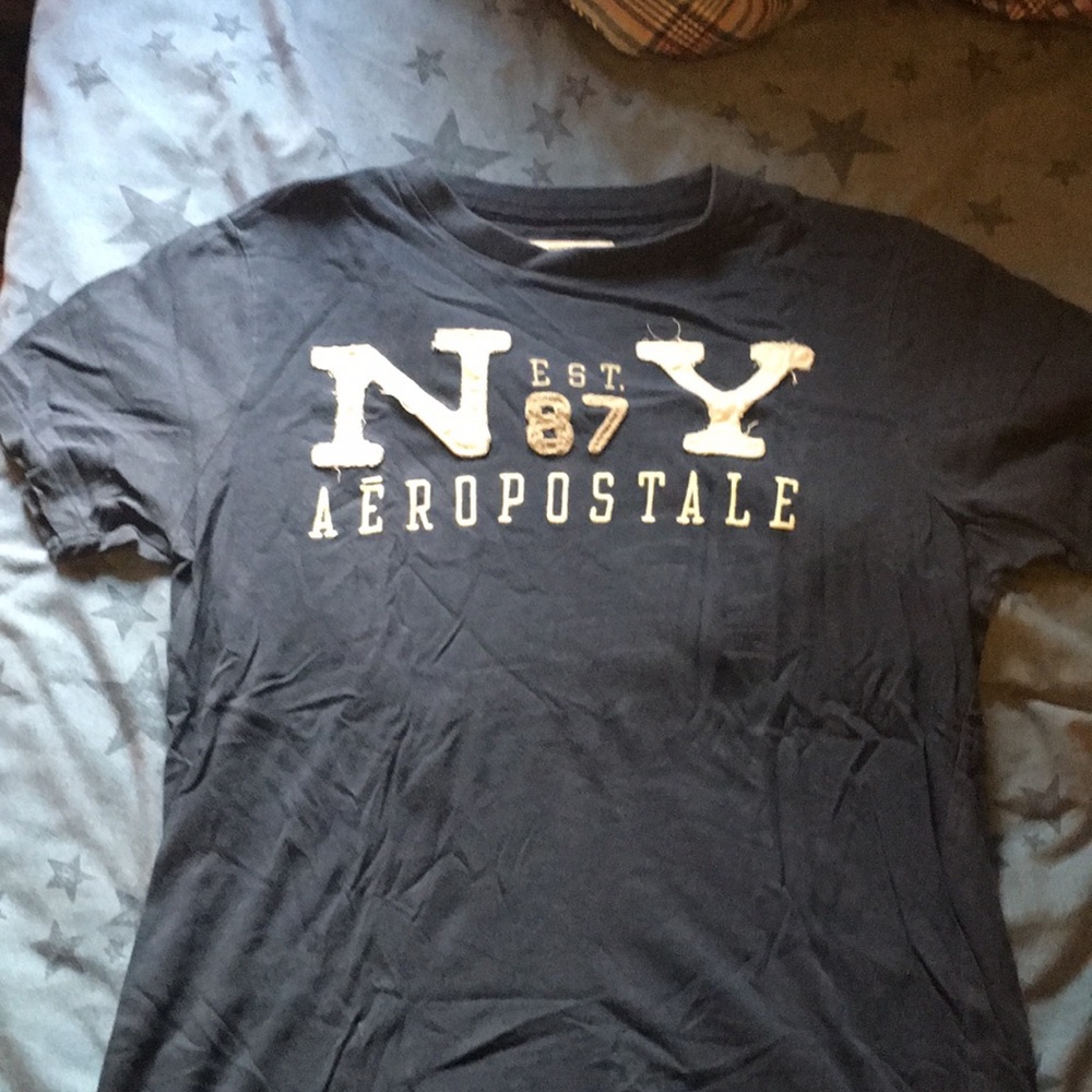 Navy Blue Aeropostale short sleeve t-shirt